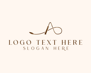 Stylish Boutique Letter A logo