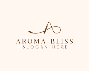 Stylish Boutique Letter A logo design