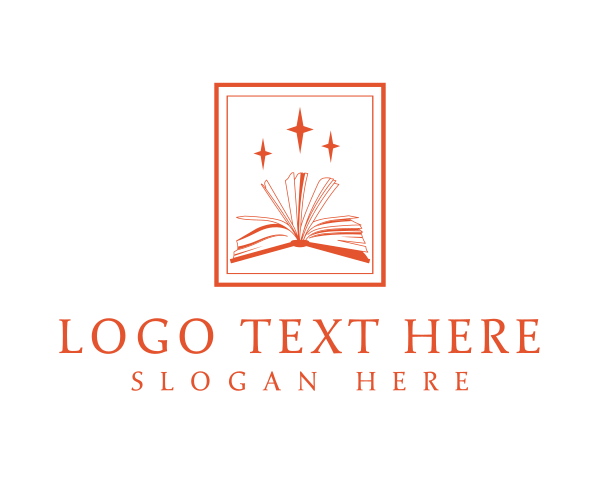 Bibliophile logo example 2