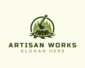 Lumber Axe Woodworking logo