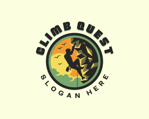 Mountain Rock Climbing logo