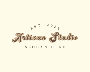 Retro Artsy Studio logo design