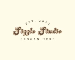 Retro Artsy Studio logo design