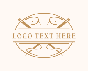 Dressmaking Tailor Sewing logo