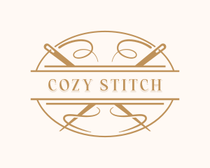 Dressmaking Tailor Sewing logo design