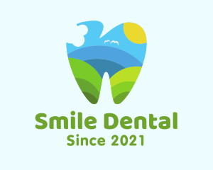 Kinder Dental Tooth logo design