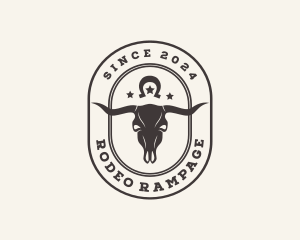 Western Skull Ranch logo design