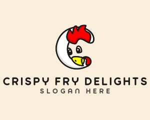 Chicken Rooster Farm logo design