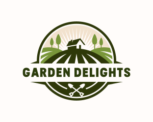 Backyard Field Landscaping logo design