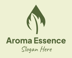 Natural Leaf Extract logo design