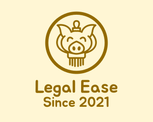 Smiling Pig Lantern logo