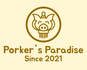 Smiling Pig Lantern logo