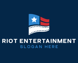 Entertainment Film Flag  logo