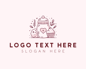 Baking Cookie Cupcake logo