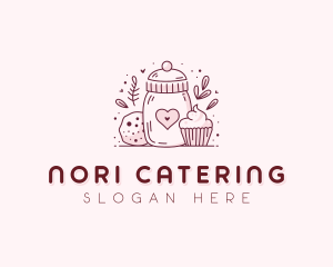 Baking Cookie Cupcake logo design