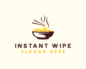 Ramen Noodle Bowl logo design