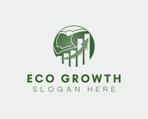 Financial Money Growth logo design