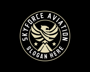 Professional Eagle Emblem logo