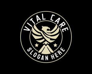 Professional Eagle Emblem logo