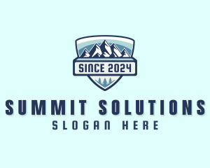 Summit Mountain Trekking logo design