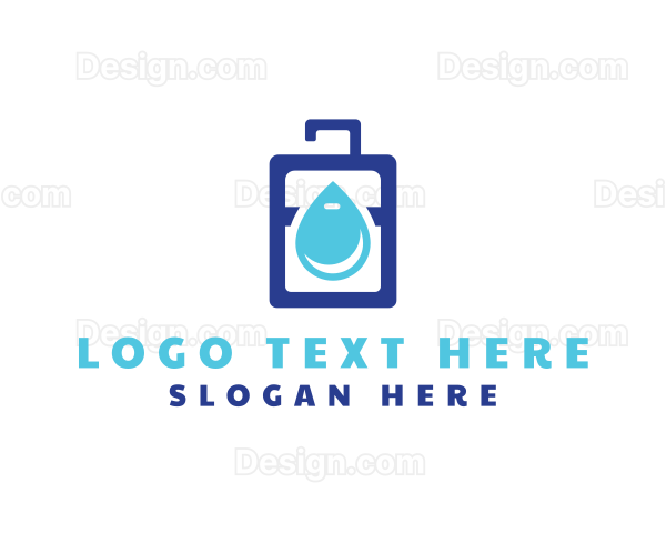 Drinking Water Bag Logo