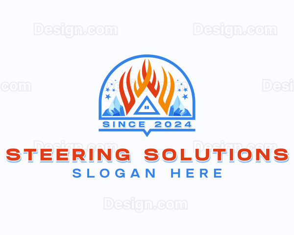 Fire Ice HVAC Logo