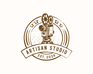 Vintage Studio Camera  logo design