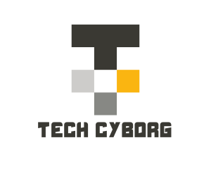 Tech Letter T logo design