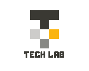 Tech Letter T logo design