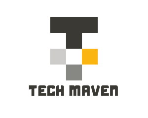 Tech Letter T logo design