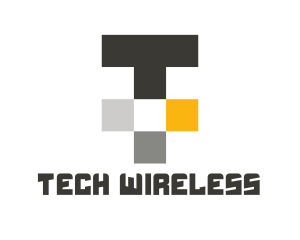 Tech Letter T logo design