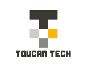 Tech Letter T logo design