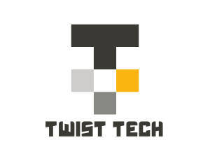 Tech Letter T logo design