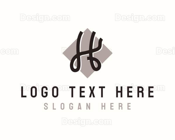 Fashion Apparel Tailoring Logo