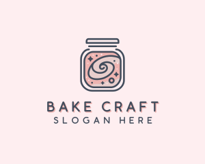 Sparkling Jar Sweet Pastry logo design