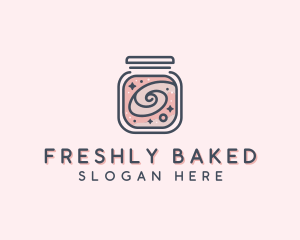 Sparkling Jar Sweet Pastry logo design