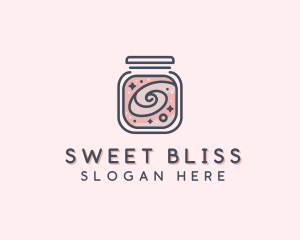 Sparkling Jar Sweet Pastry logo design