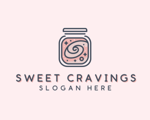 Sparkling Jar Sweet Pastry logo design