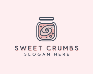 Sparkling Jar Sweet Pastry logo design