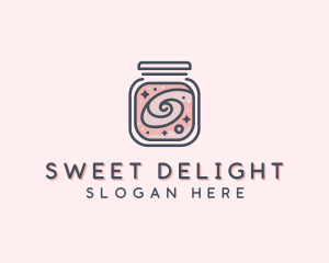 Sparkling Jar Sweet Pastry logo design