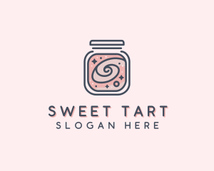 Sparkling Jar Sweet Pastry logo design