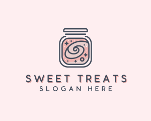 Sparkling Jar Sweet Pastry logo design