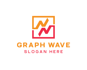 Graph Chart Letter X  logo