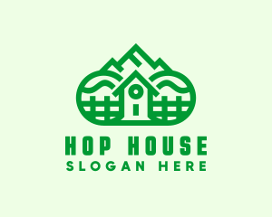 Green Mountain House logo design