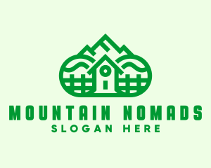 Green Mountain House logo design