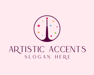 Makeup Brush Cosmetics logo design