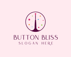 Makeup Brush Cosmetics logo design