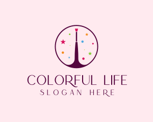 Makeup Brush Cosmetics logo design