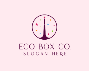 Makeup Brush Cosmetics logo design