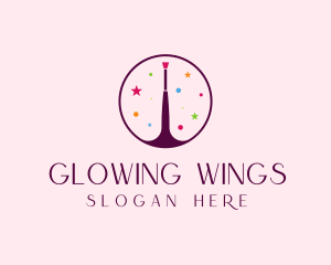 Makeup Brush Cosmetics logo design